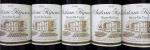 Bordeaux rouge. Cinq bouteilles Château Ripeau 1990, Saint-Émilion Grand cru...