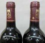 Bordeaux rouge. Lot de 12 bouteilles comprenant : trois bouteilles...