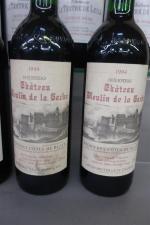 Bordeaux rouge. Lot dépareillé de 12 bouteilles comprenant huit bouteilles...