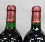 Bordeaux rouge. Lot dépareillé de huit bouteilles comprenant : Six...