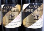 Bordeaux rouge. Quatre bouteilles Château Latour Martillac 2009, grand cru...