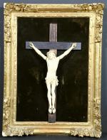 Christ en ivoire d'époque XIX's. Haut : 18,5 cm, dans...