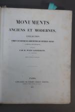 GAILHABAUD (Jules). Monuments anciens et modernes. Deuxième série. Paris, Firmin...