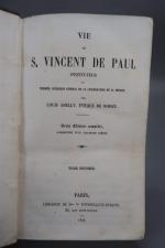 ABELLY (Louis, évêque de Rodez). Vie de Saint-Vincent de Paul,...