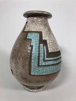 René BUTHAUD (1886-1986) alias Jean Doris. Vase de forme ovoïde...