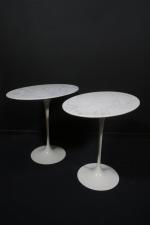 Eero SAARINEN (1910-1961) et KNOLL INTERNATIONAL - Paire de tables...