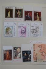 TIMBRES & PHILATELIE. Collection de timbres en 7 albums comprenant:...