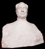 SUDRE Raymond (1870-1962) : Important buste du docteur Wallet. Marbre...