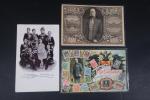 3 cartes CPA Kaiser Franz Joseph 1 et Famille Royale