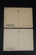 2 cartes SM Grand Format, RUCHES Miel de ROCHEHAUT