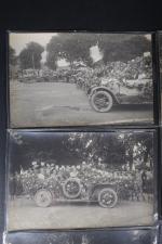 13 cartes photo de RETHEL Fête de Sainte Anne 1925,...