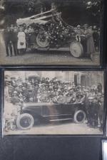 13 cartes photo de RETHEL Fête de Sainte Anne 1925,...