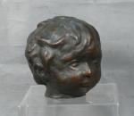 Louis VALTAT 1869 - 1952 : Tête d'enfant (Jean Valtat...