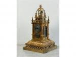 Horloge de table en forme de tour début XVIIème (Allemagne...