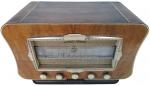 RADIO MEYER en bois, c1950, secteur.