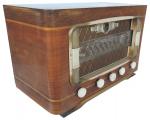 GENERAL RADIO K61 en bois, 1952, secteur. 470 x 300...