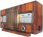 RADIO REVE GS69 en bois, 1950, secteur - 6 Lampes....