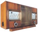 RADIO REVE GS69 en bois, 1950, secteur - 6 Lampes....