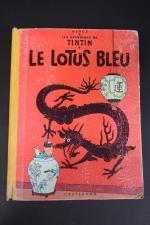 LES AVENTURES DE TINTIN - TINTINOPHILIE - Lotus bleu 1955