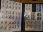 Très bel ensemble de timbres de Monaco dans 6 classeurs,...