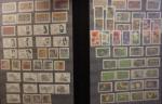 10 classeurs de timbres Belgique Neufs et Obl., Allemagne, Autriche,...