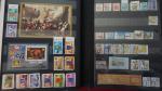 7 classeurs + 1 pochette de timbres d'Angleterre et Commonwealth,...