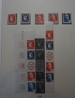 Très belle collection de timbres de France de 1940 à...