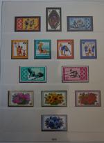 Important collection de timbres d'Allemagne en 14 classeurs Lindner, période...