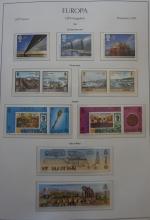 1 gros classeur Leuchturm de timbres Europa de 1980 à...