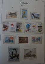 Belle collection de timbres d'Andorre Français, Neufs avec et sans...