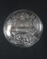 France Ordre de la Réunion. Médaille uniface, en argent.