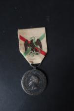 France Médaille de l'Expédition du Mexique, par Barre. Argent, ruban...
