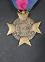 France Médaille du Service militaire volontaire. Ruban.