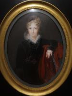 Ecole de Louis-François AUBRY (1767-1851) : Portrait de la baronne...