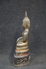 NORD-THAILANDE - LAOS : Sujet en bronze avec traces de...