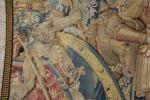 Fragment de tapisserie de Bruxelles d'époque XVI's à décor d'un...