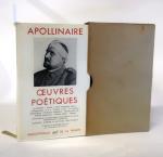 APOLLINAIRE (Guillaume). OEuvres poétiques. Paris, nrf, 1965.
Jaquette, rodhoïd et étui.