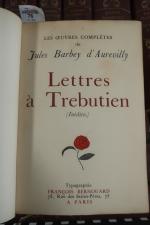 BARBEY d'AUREVILLY (Jules). OEuvres complètes. Paris, Bernouard, 1927.
17 vol. in-8...