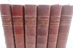 FLAUBERT (Gustave). Ensemble de 6 volumes des OEuvres complètes (complètes...