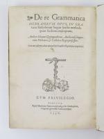 Hebraïca - CINQUARBRES (Jean). De Re Grammatica hebraeorum opus, in...