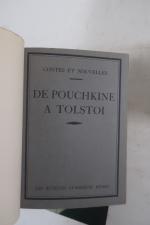 Les Auteurs Classiques Russes (Collection). Ensemble de 10 volumes en...