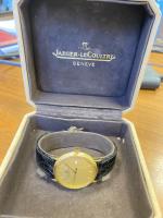 JAEGER LECOULTRE EXTRA PLATE vers 1985 - Montre-bracelet d'homme en...
