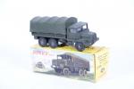 DINKY TOYS (FRANCE) (ref 824) CAMION MILITAIRE GAZELLE BERLIET cabine...