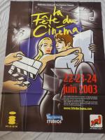 FETE DU CINEMA 2003 - Affiche publicitaire   -...