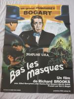 BAS LES MASQUES - un film de  Richard Brooks...