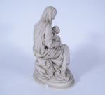 La Sainte Vierge avec l'Enfant Jésus et Saint Jean-Baptiste. Sujet...