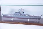 MILITARIA - Maquette du navire de guerre LE COLBERT, dans...