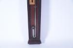 Baromètre thermomètre moderne en bois, avec tube de mercure. H....
