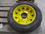 Roue pilote Michelin jante couleur jaune avec pneu 165x400 neuf....