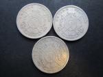 NAPOLEON III - Trois pièces de 5 Francs argent Strasbourg...